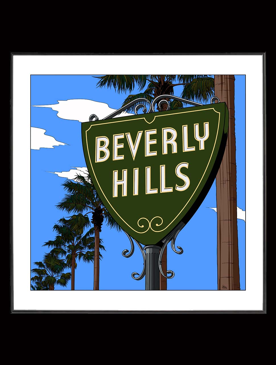 ILLUSTRATION LVUS "L.A/BTZ" - Beverly Hills