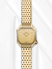 Montre MILADY MANSART Chevrons Or