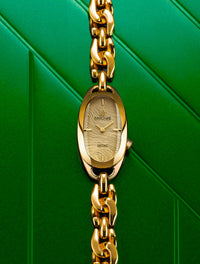 OBLONGUE GOLD DRAPED Watch