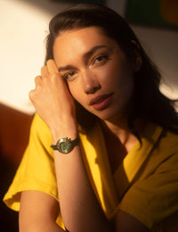 Montre LADY VOLANTE Malachite