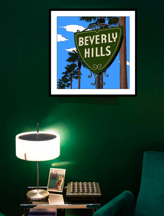 LVUS "LA/BTZ" ILLUSTRATION - Beverly Hills