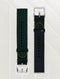 Jacquard-Woven Julien Faure Strap - Forest Green