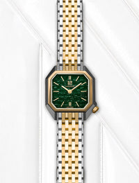 LADY MANSART Emerald Tweed Watch 