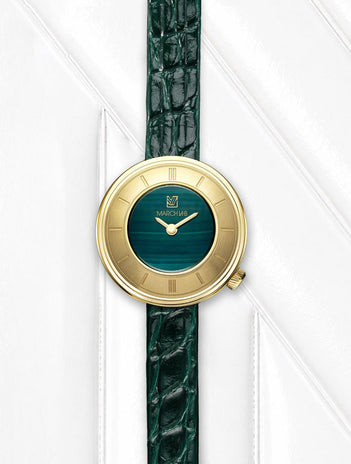 Montre LADY VOLANTE Malachite