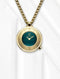 Montre Sautoir LADY VOLANTE Malachite