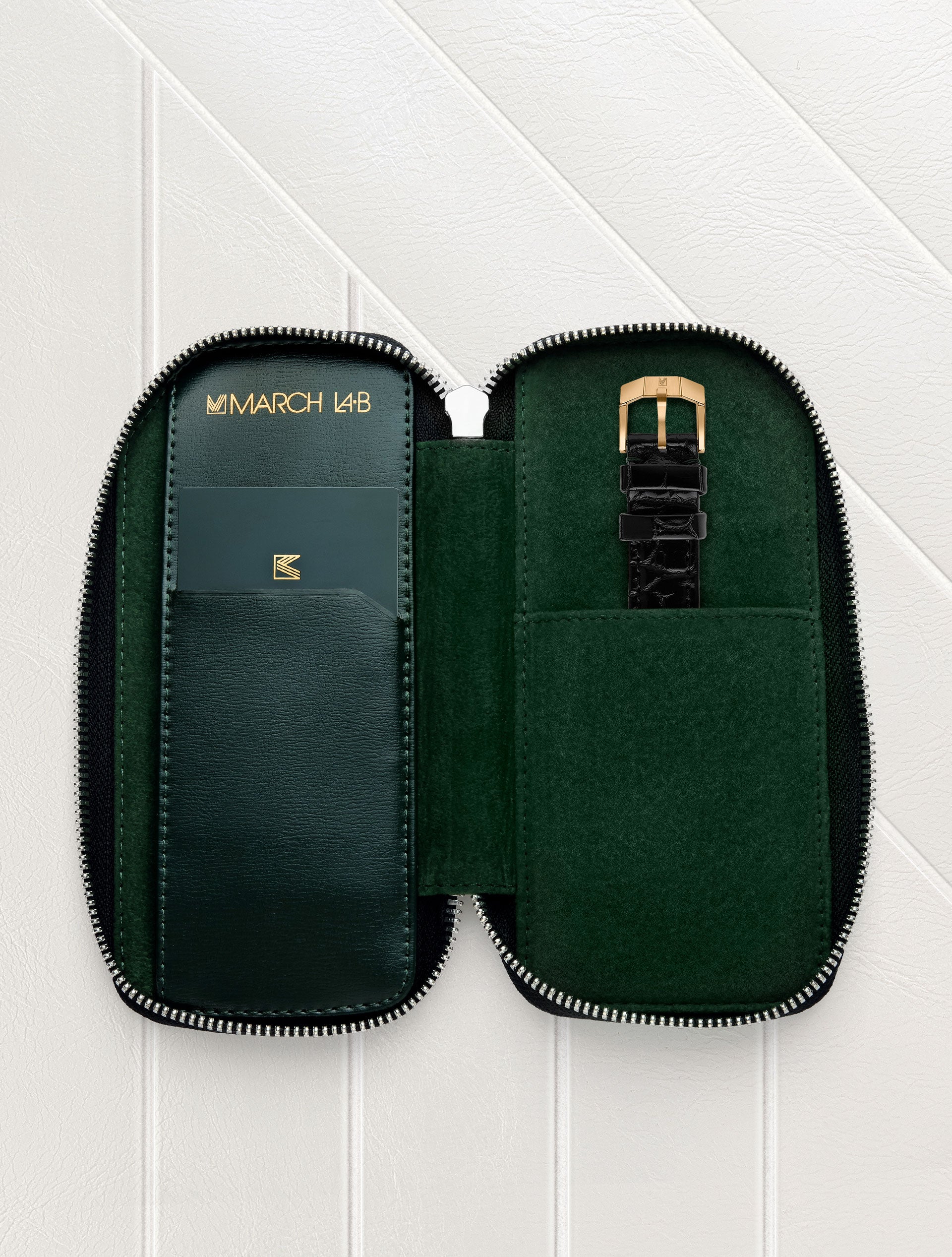 Lady MANSART Spiral Gold Watch – MARCH - Main Image