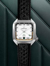 Black Perforated Buffalo