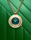 Necklace watch LADY VOLANTE Malachite