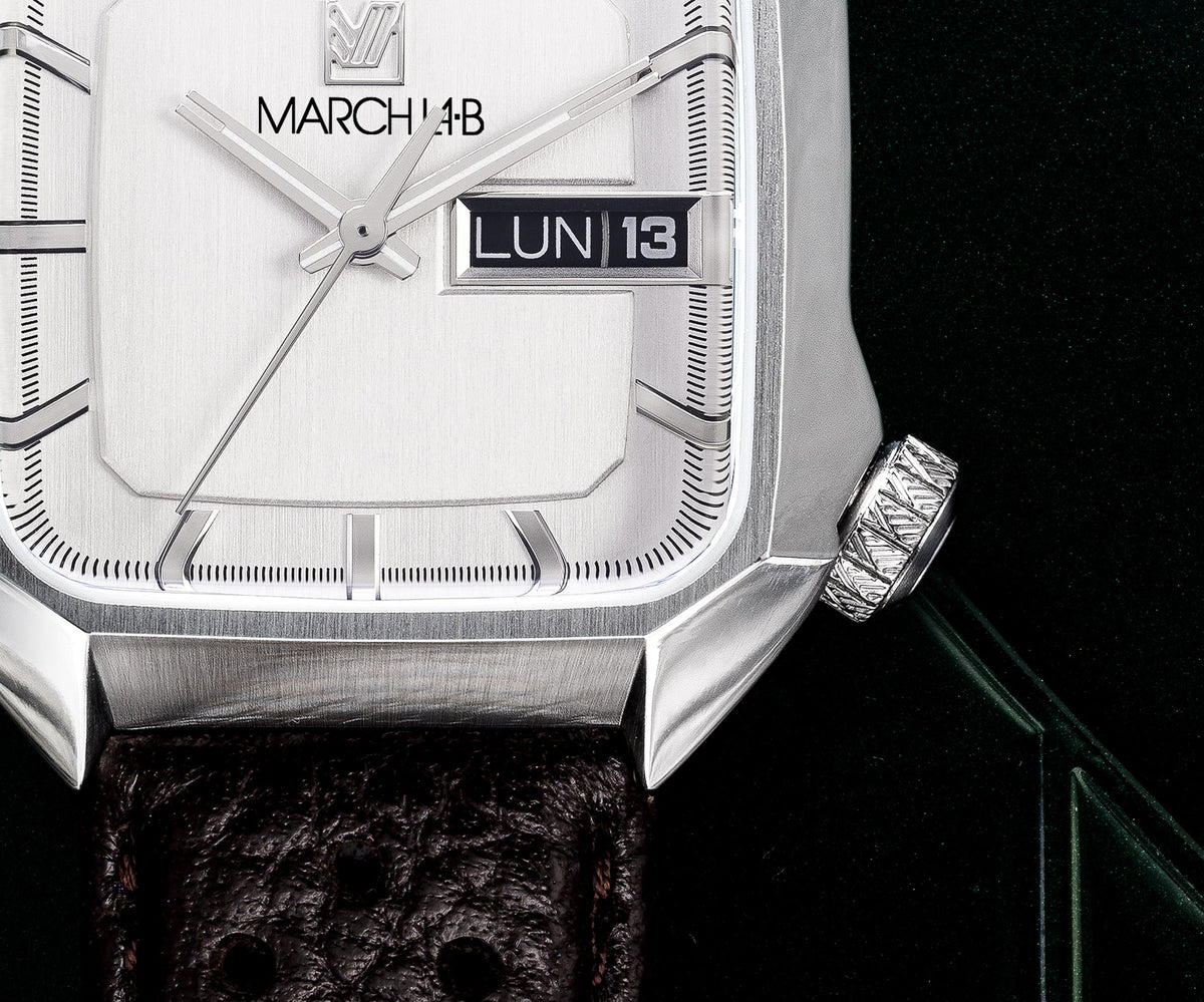 Am2 S AM2 SLIM ELECTRIC STEEL Watch – MARCH LA.B