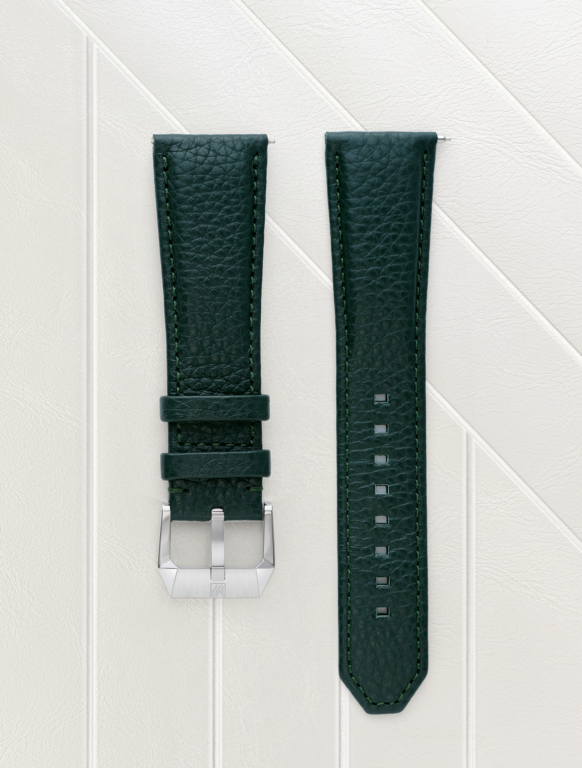 Bracelet Buffle Vert  22mm