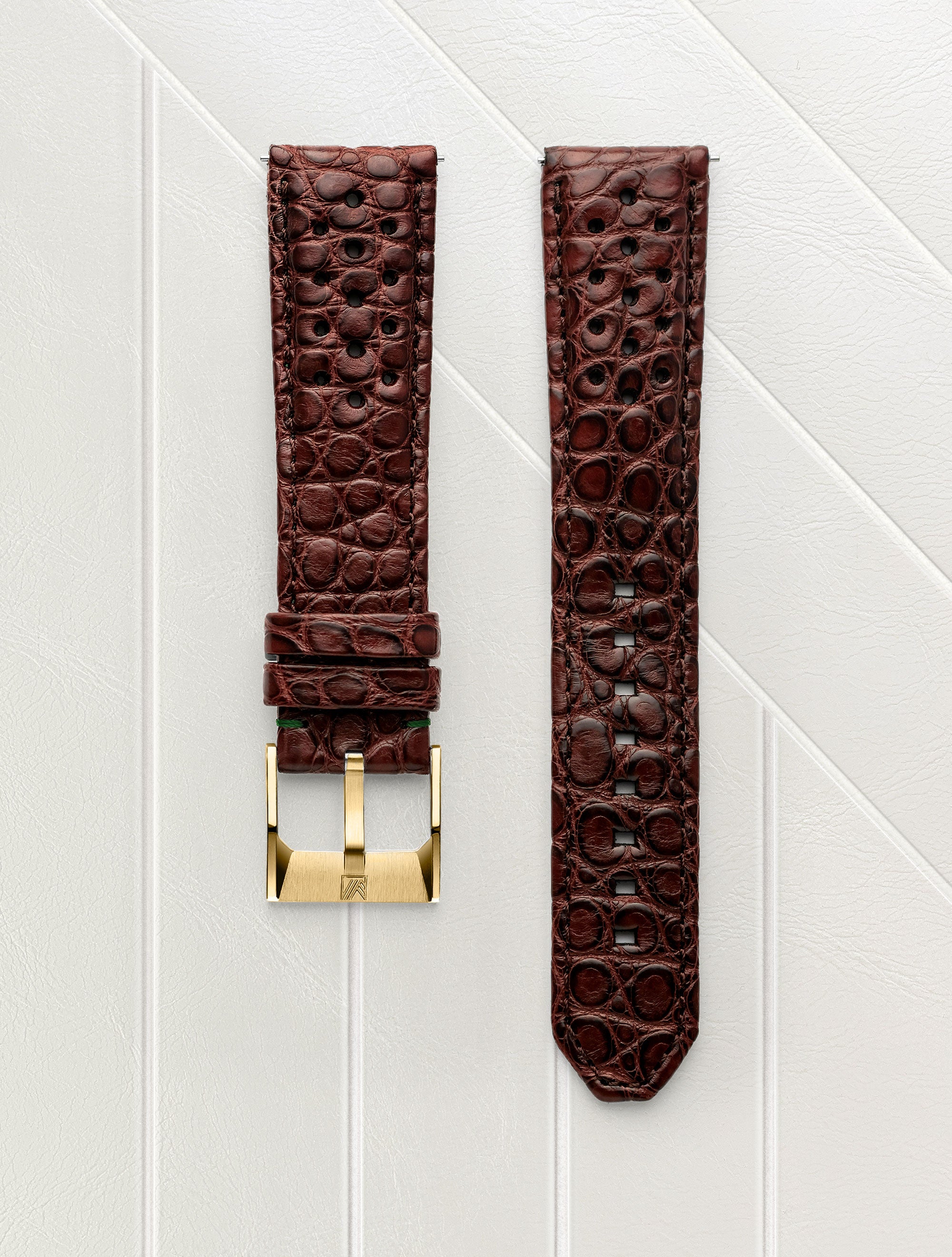 Montre bracelet shops croco