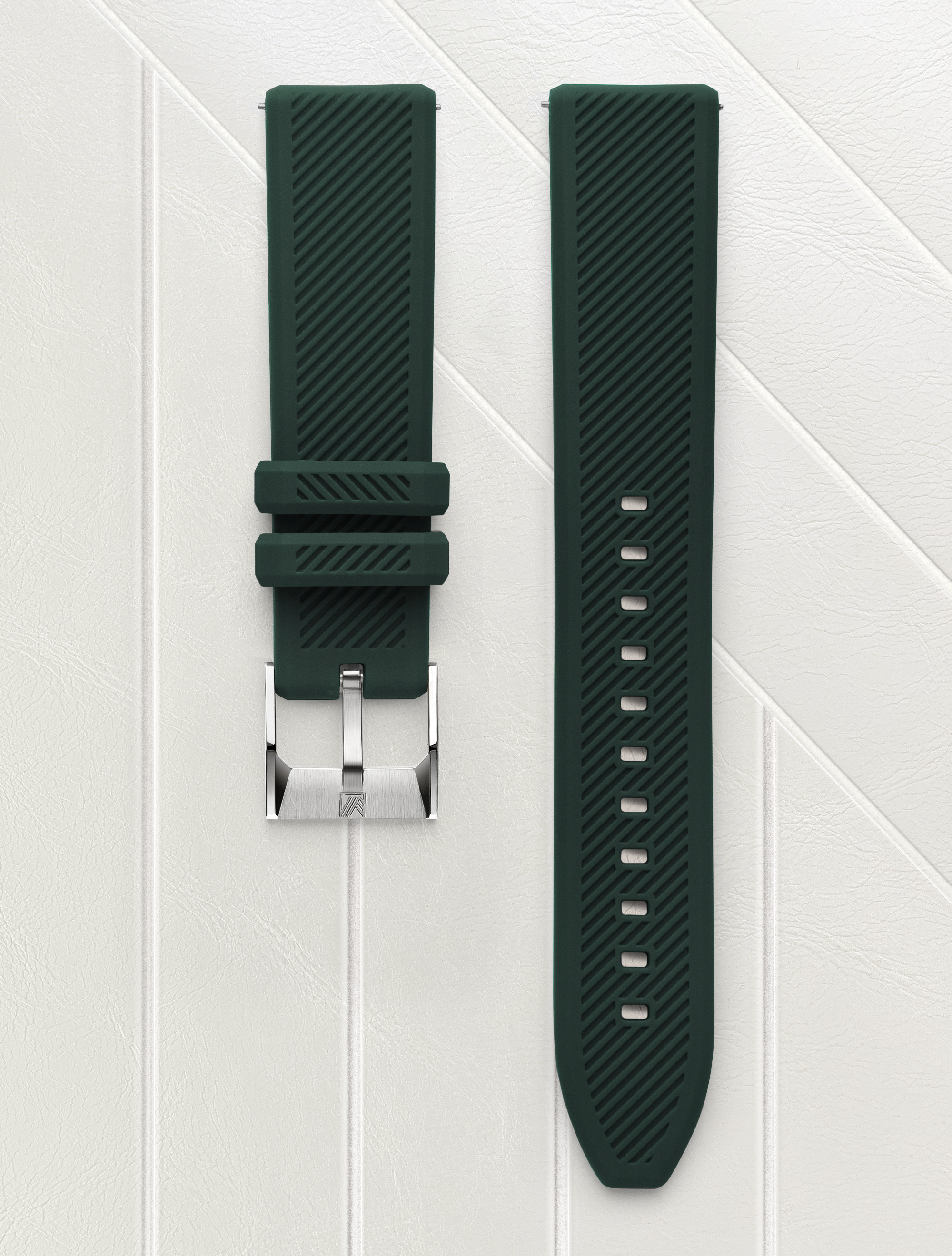 Bracelet Silicone Vert 20mm