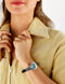 Photo portée d'une montre pour femme de la marque March LA.B avec cadran caviar forest 