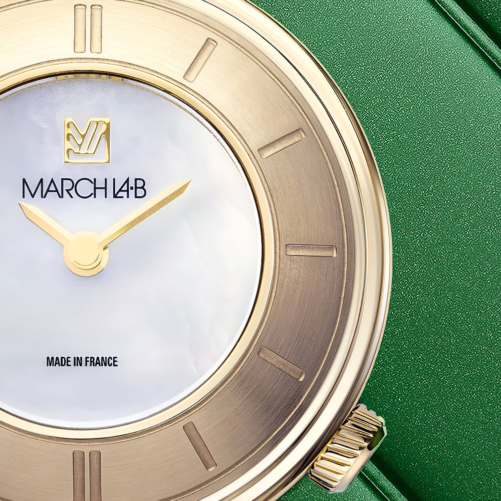 Montre pour femme de la marque March LA.B cadran nacre naturelle