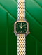 LADY MANSART Emerald Tweed Watch 