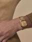 Montre MILADY MANSART Chevrons Or