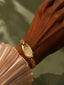 OBLONGUE GOLD DRAPED Watch 