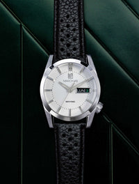 Black Perforated Buffalo