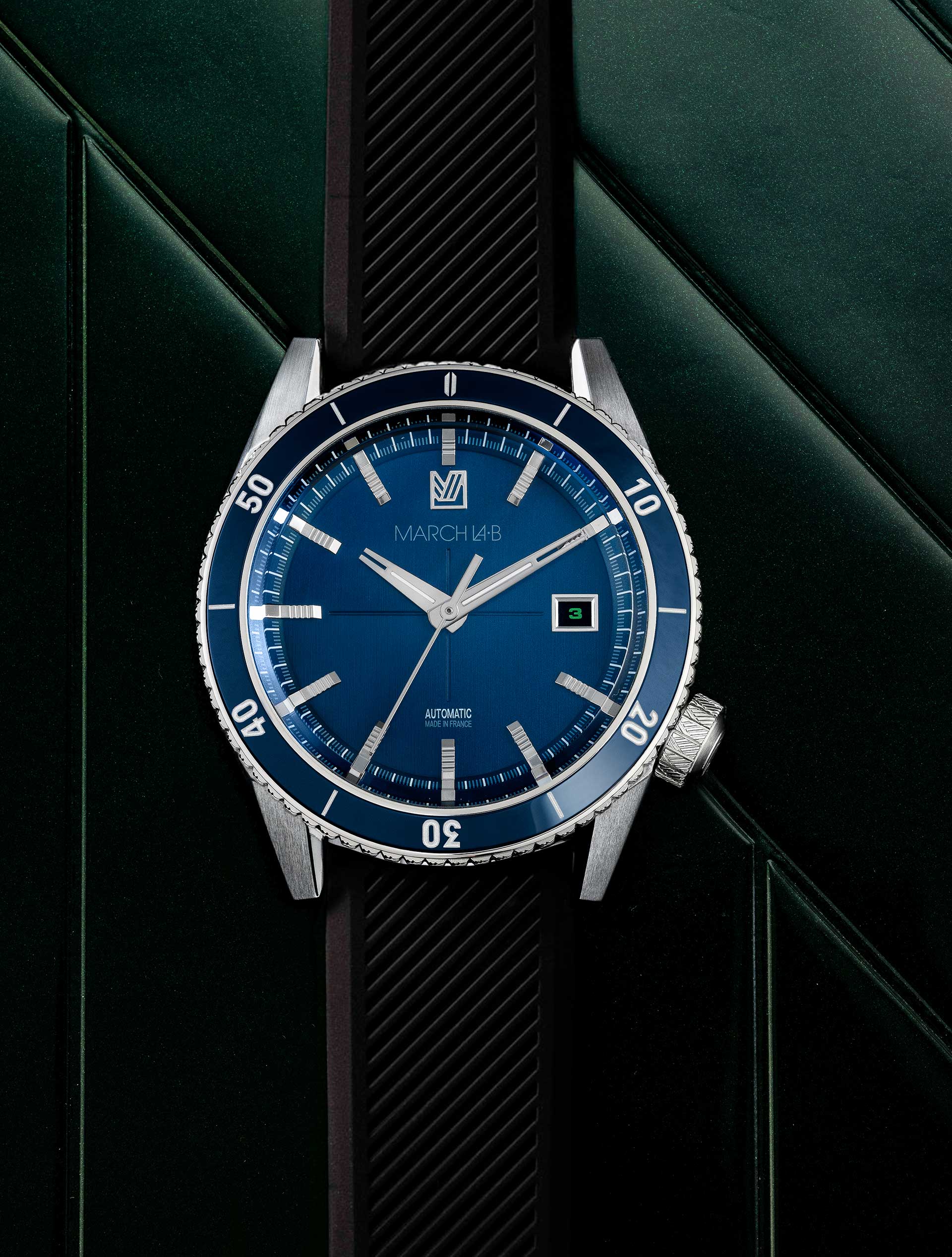 BONZER AUTOMATIC DOUBLE BLUE Watch