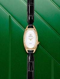 Montre OBLONGUE Diamants OR 18 CARATS