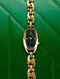 Montre OBLONGUE Drapée Emerald
