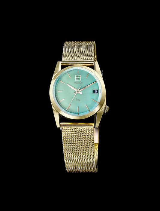 SIXTY MINT ELECTRIC - Milanese Mesh Watch 