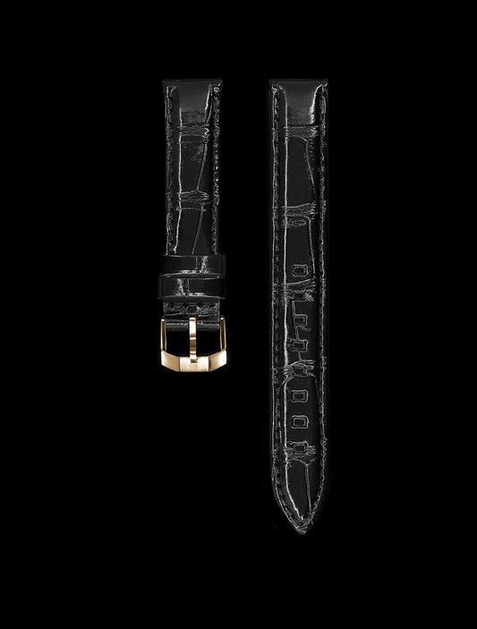 Bracelets Alligator Noir 14 MM