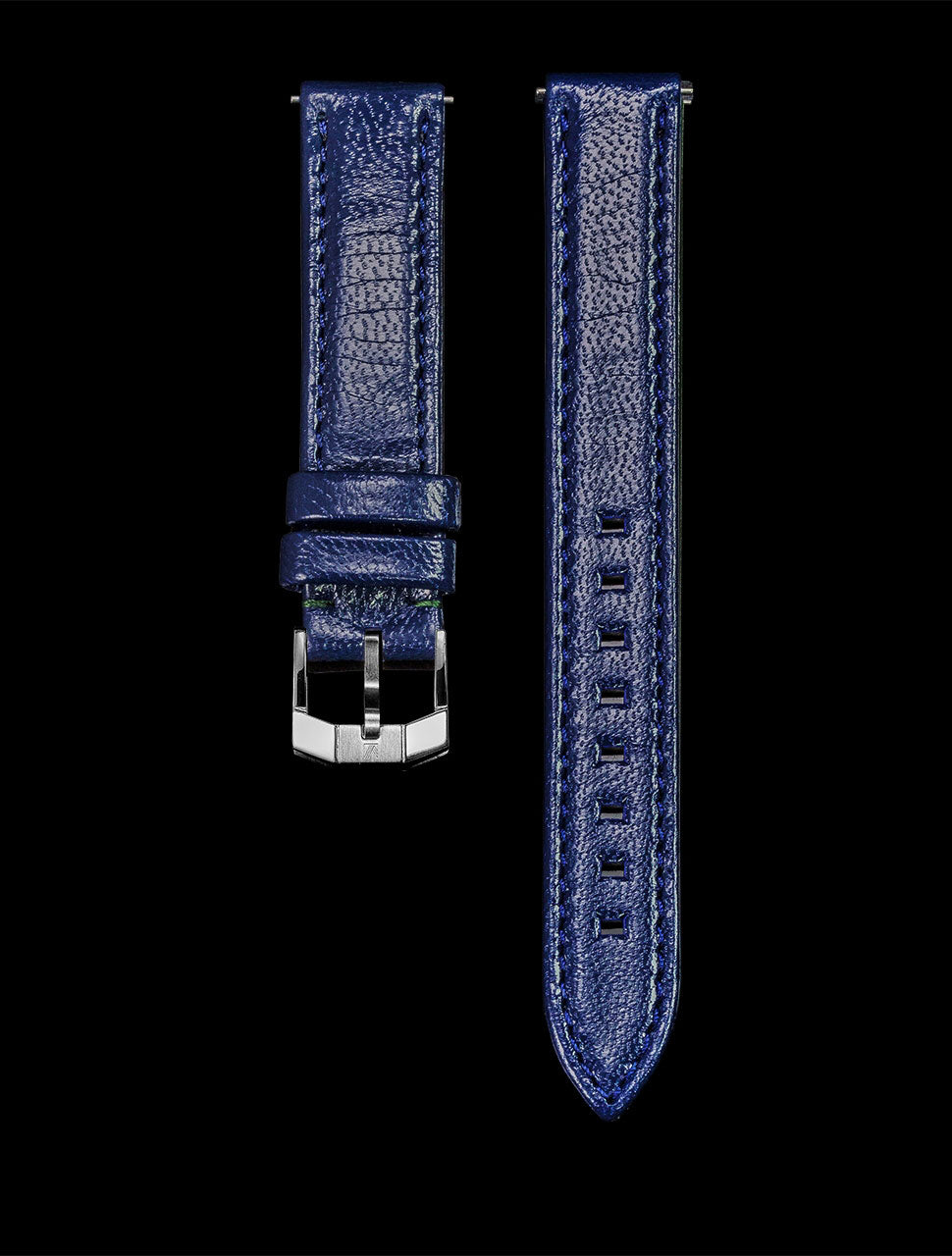 Bracelets Chevreau Bleu 14 MM