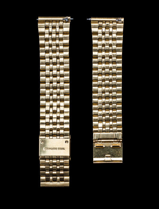 Vintage Gold Steel Bracelets 20 MM