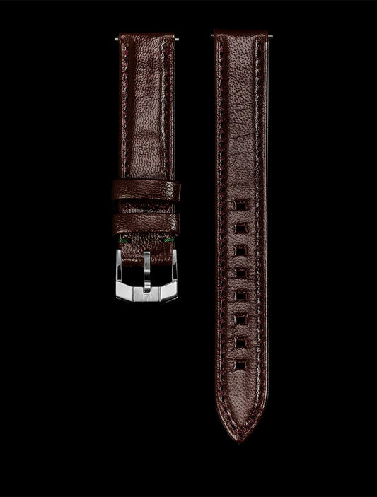 Bracelets Chevreau Marron 14 MM
