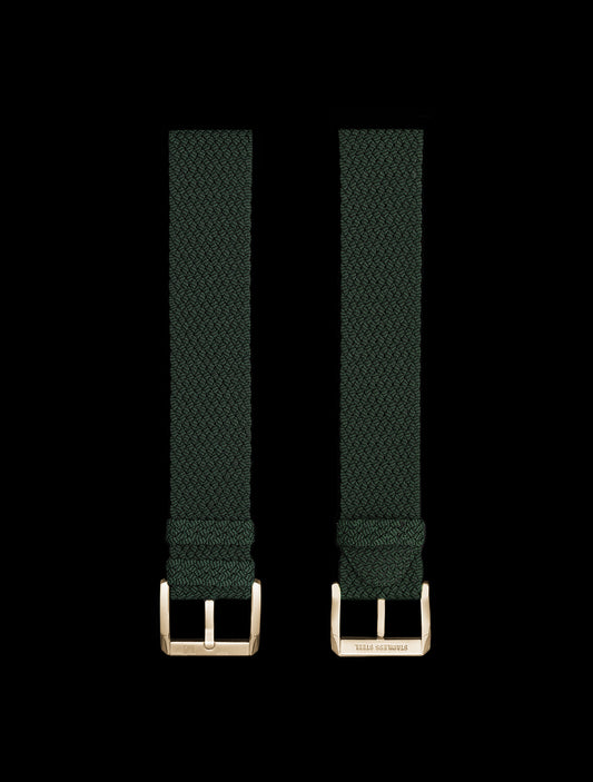 Bracelets Tissus Perlon Vert 20 MM